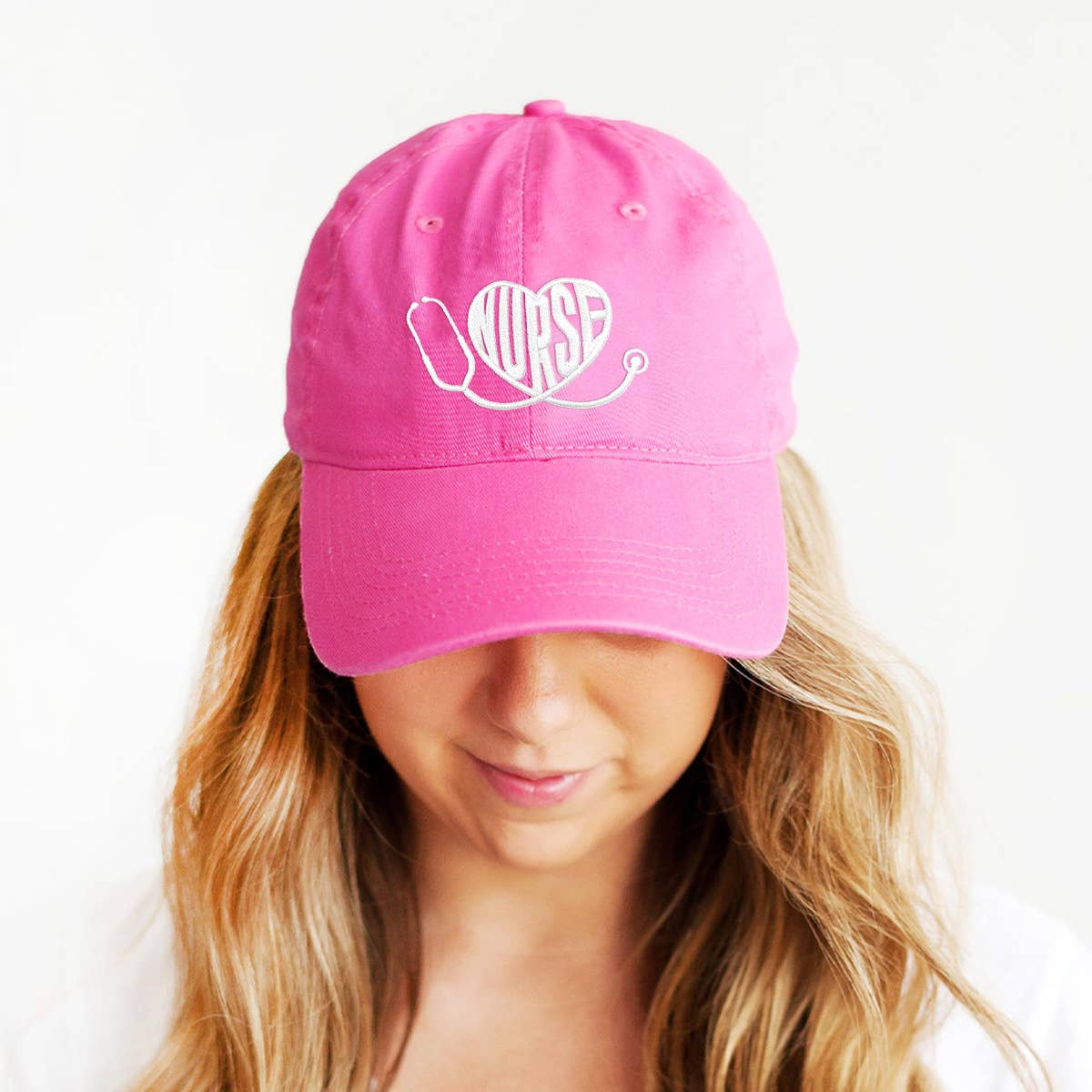 Heart Nurse Cap