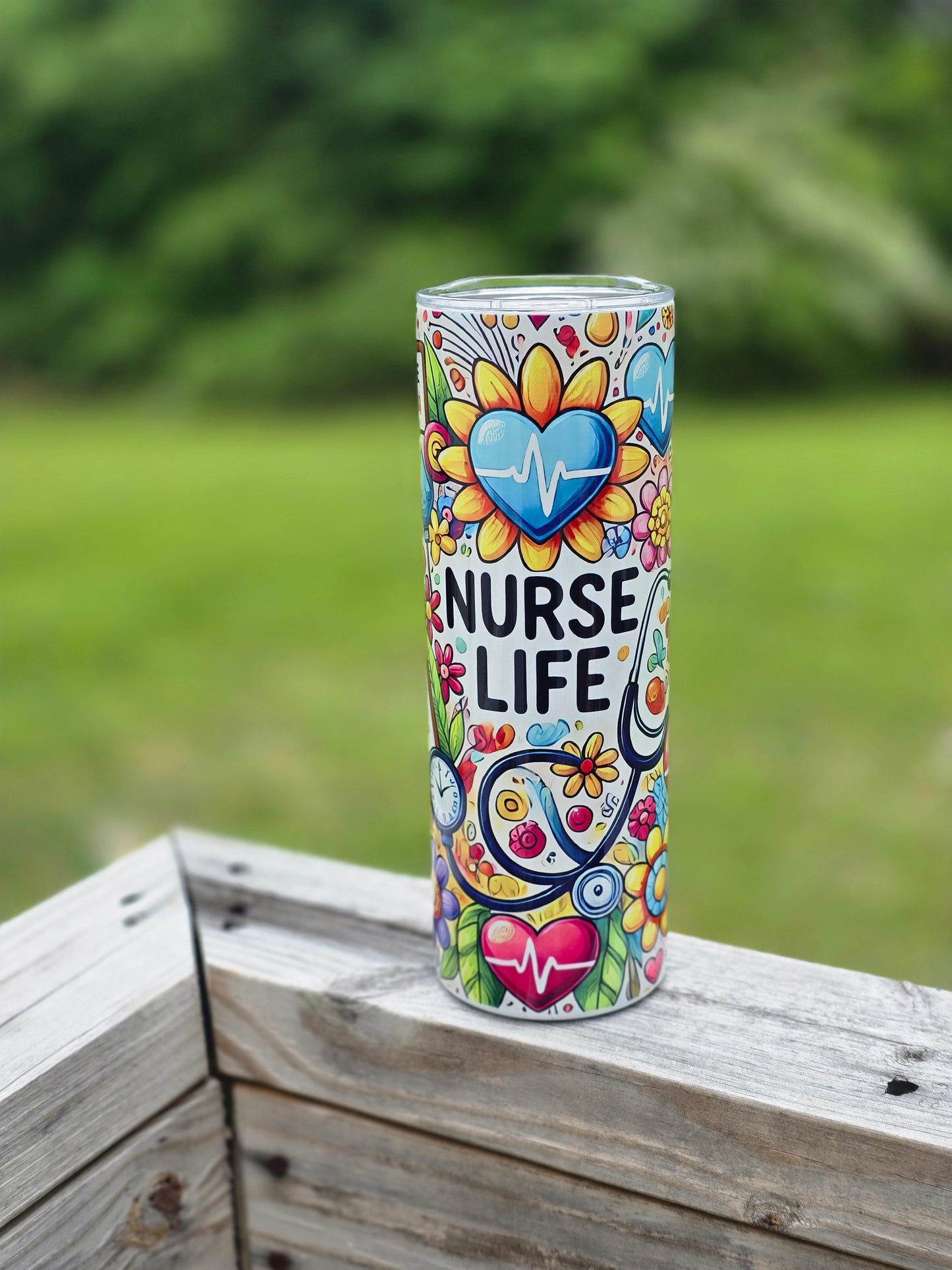 Nurse Life Skinny Tumblers